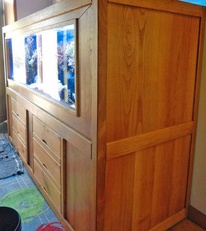 Aquarium Récifal Haut de Gamme Habillage Bois Sur Mesure – Occasion
